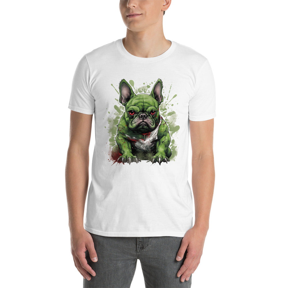 Unisex Frenchie Delight Tee: Essential Casual Wear for Dog Enthusiasts