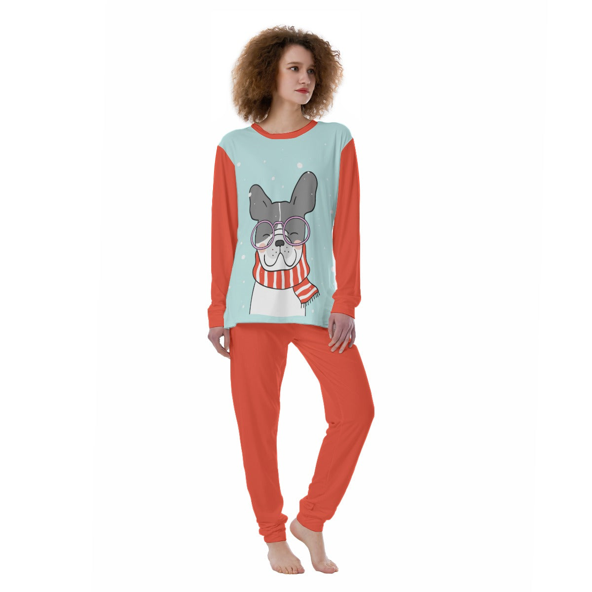 Boston terrier pajamas online womens