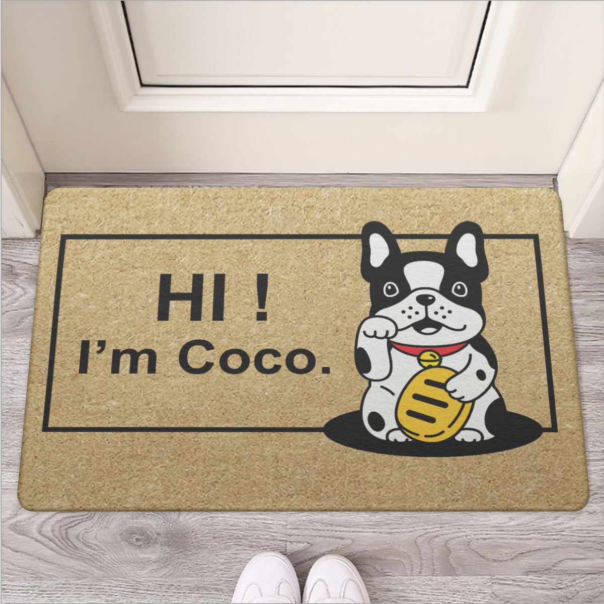 Frenchie Home Door Mat frenchie Shop