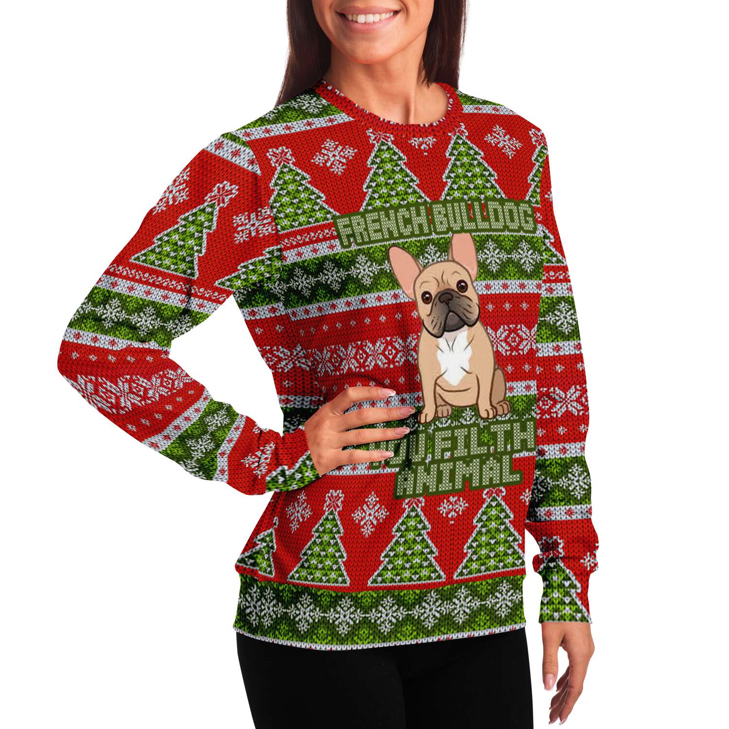 Womens french outlet bulldog jumper