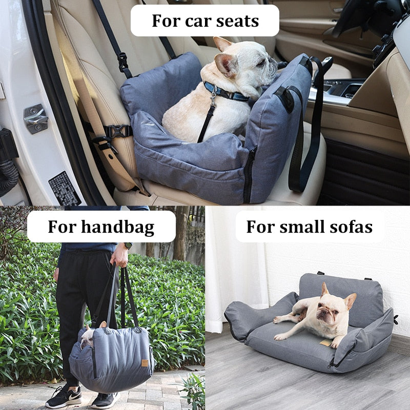 Safe and Comfy Pet Beds and Car Seats