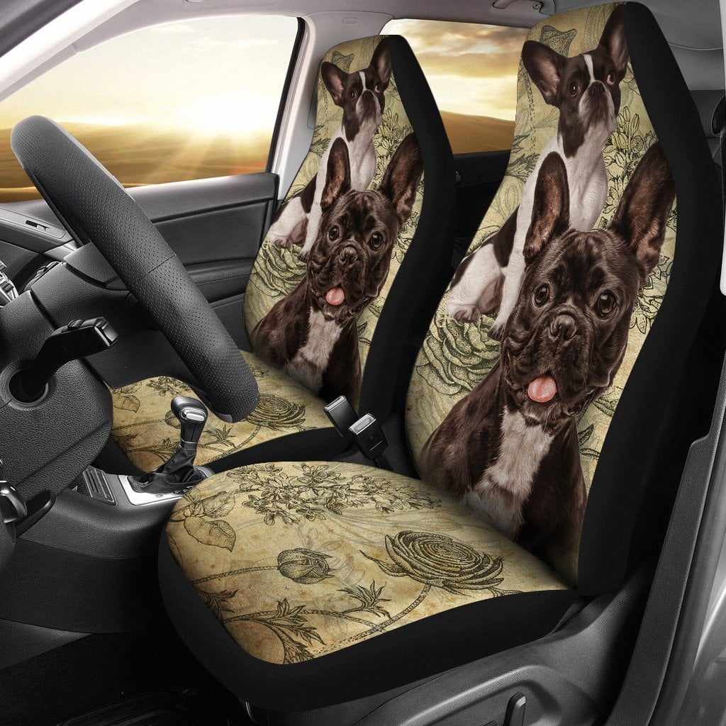 French Bulldog Car Seat Cover 3 in 1 (WS077) – frenchie Shop