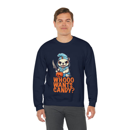 Whoo Wants Candy Halloween  Unisex Sweatshirt