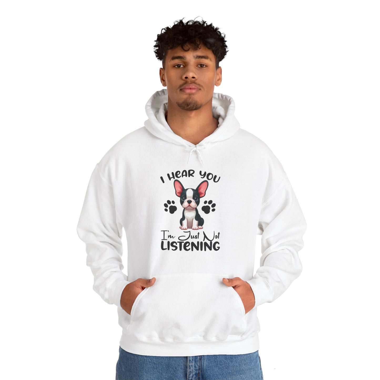 Ozzie - Unisex Hoodie for Boston Terrier lovers