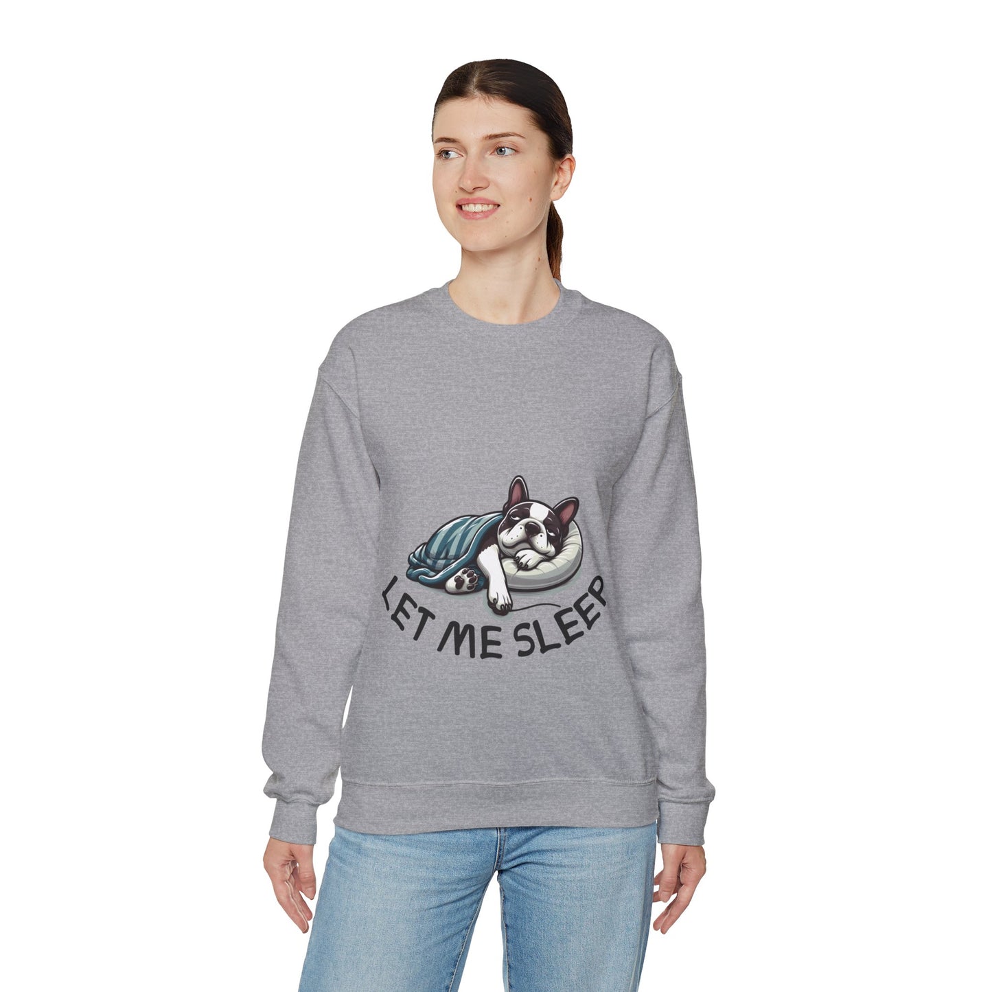 Domino  - Unisex Sweatshirt for Boston Terrier lovers