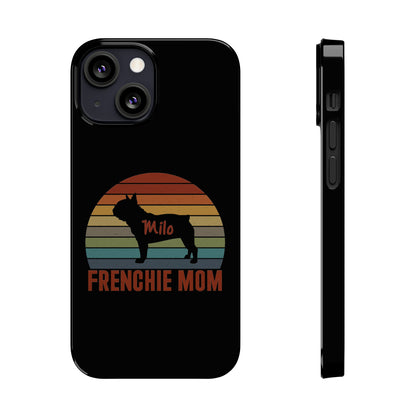 Frenchie Mom - Custom iPhone Cases with name