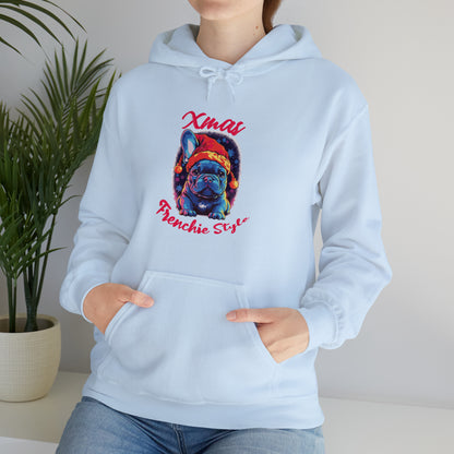 Xmas Frenchie Style Unisex Hoodie