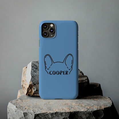 Custom iPhone Cases with Frenchie Name