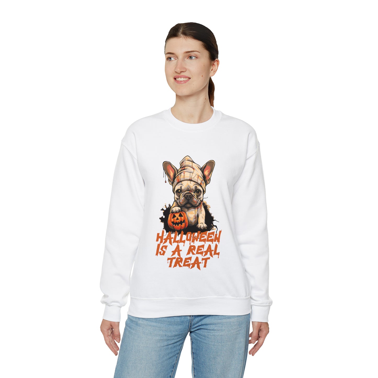 Real Treat Halloween  Unisex Sweatshirt