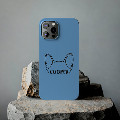 Custom iPhone Cases with Frenchie Name