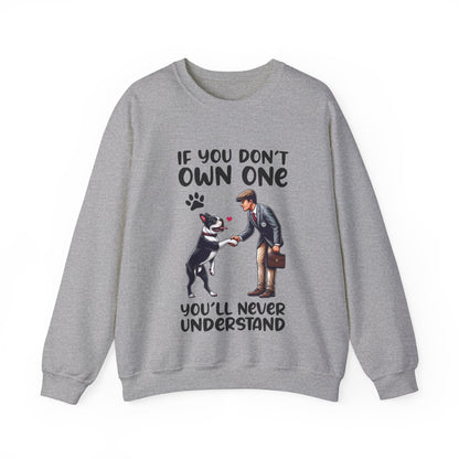 Titan  - Unisex Sweatshirt for Boston Terrier lovers