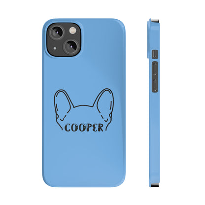 Custom iPhone Cases with Frenchie Name