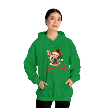 Santa's Frenchie Unisex Hoodie