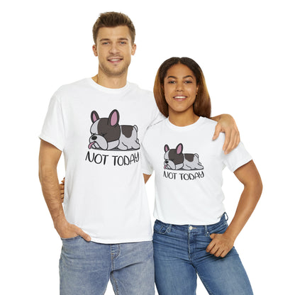 Not Today - Unisex Cotton T-Shirt