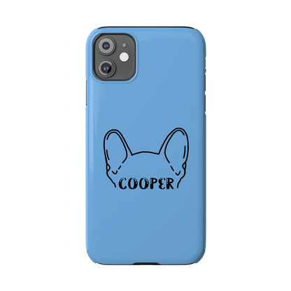 Custom iPhone Cases with Frenchie Name