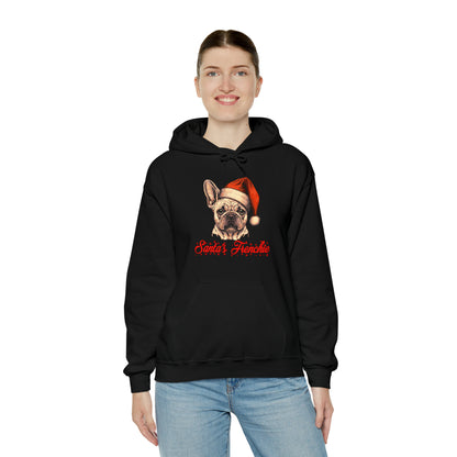 Santa's Frenchie Unisex Hoodie