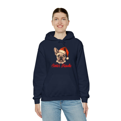 Santa's Frenchie Unisex Hoodie