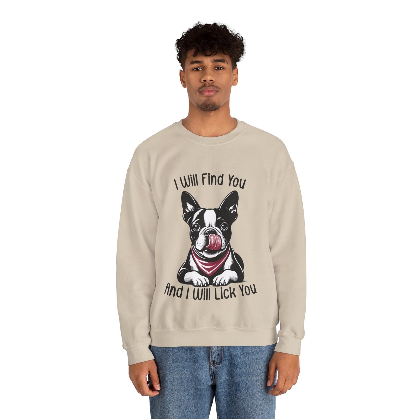 Tiny - Unisex Sweatshirt for Boston Terrier lovers