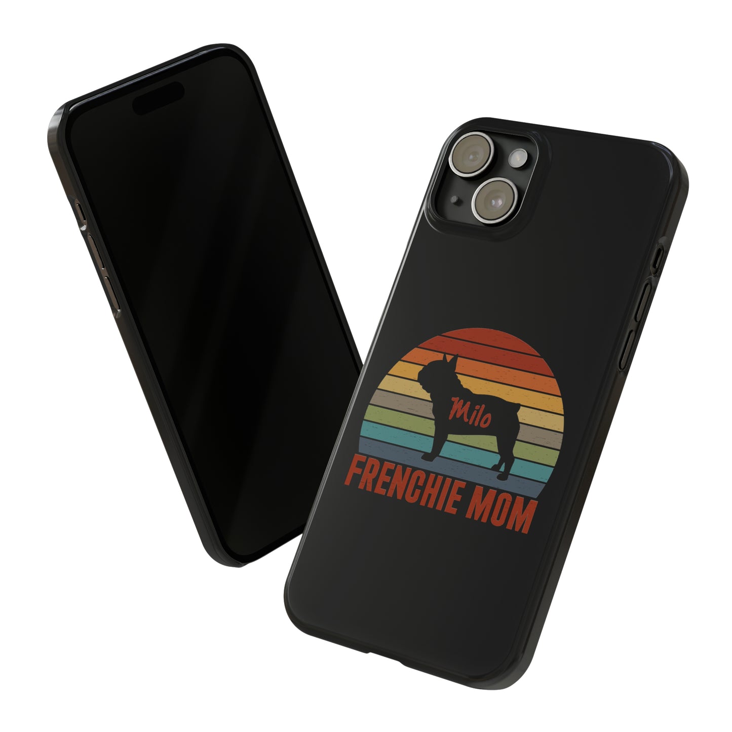 Frenchie Mom - Custom iPhone Cases with name