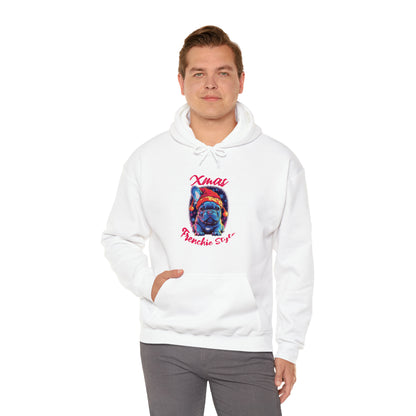 Xmas Frenchie Style Unisex Hoodie