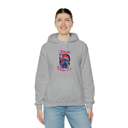 Xmas Frenchie Style Unisex Hoodie