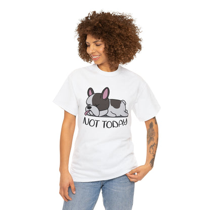 Not Today - Unisex Cotton T-Shirt