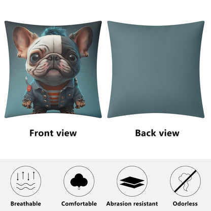 Chucky the frenchie - Pillow Cover