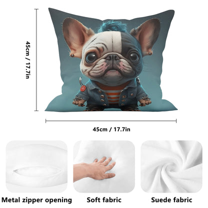 Chucky the frenchie - Pillow Cover