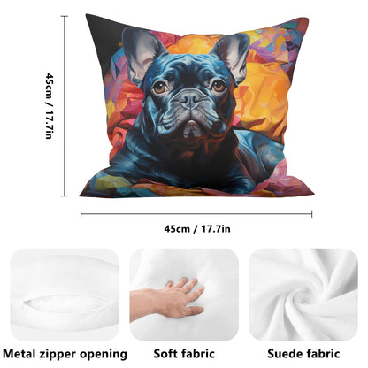 Lovely Frenchie - Pillow Cover