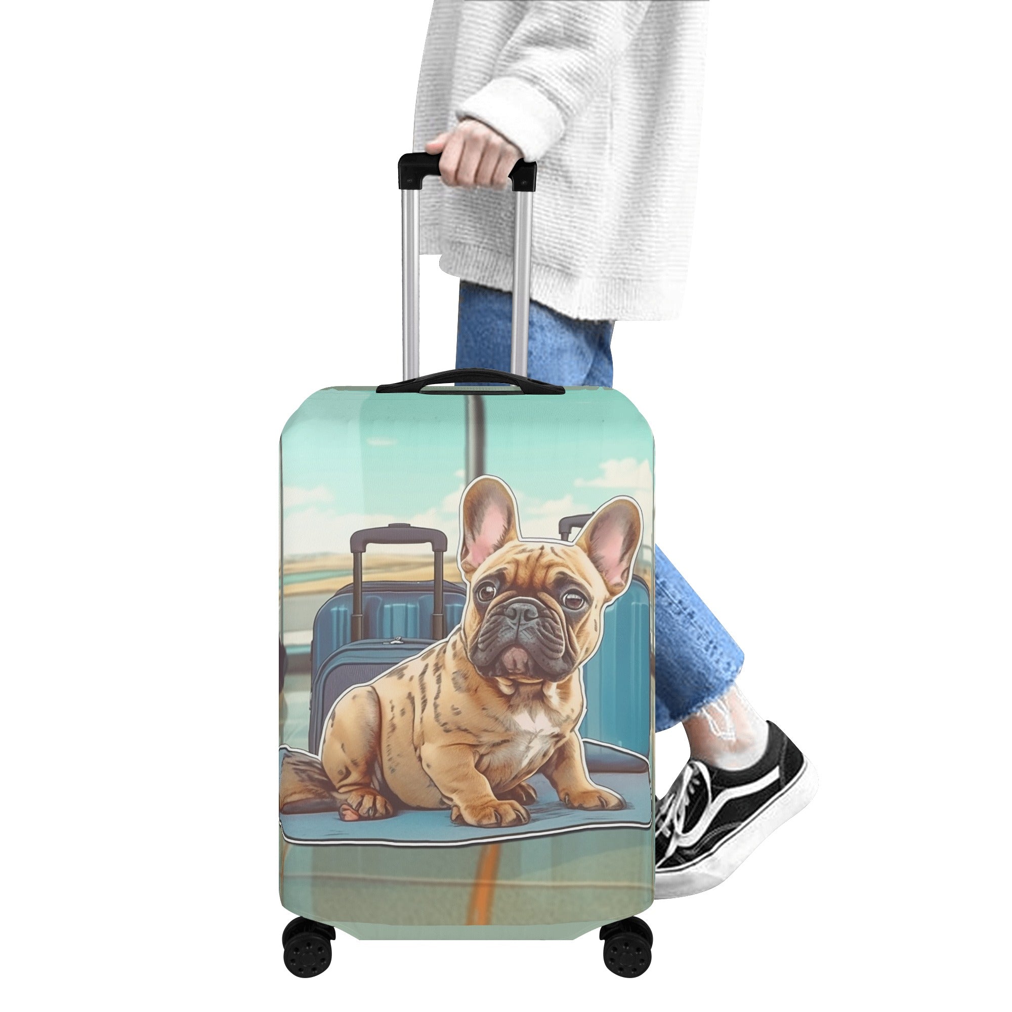 French bulldog outlet travel bag