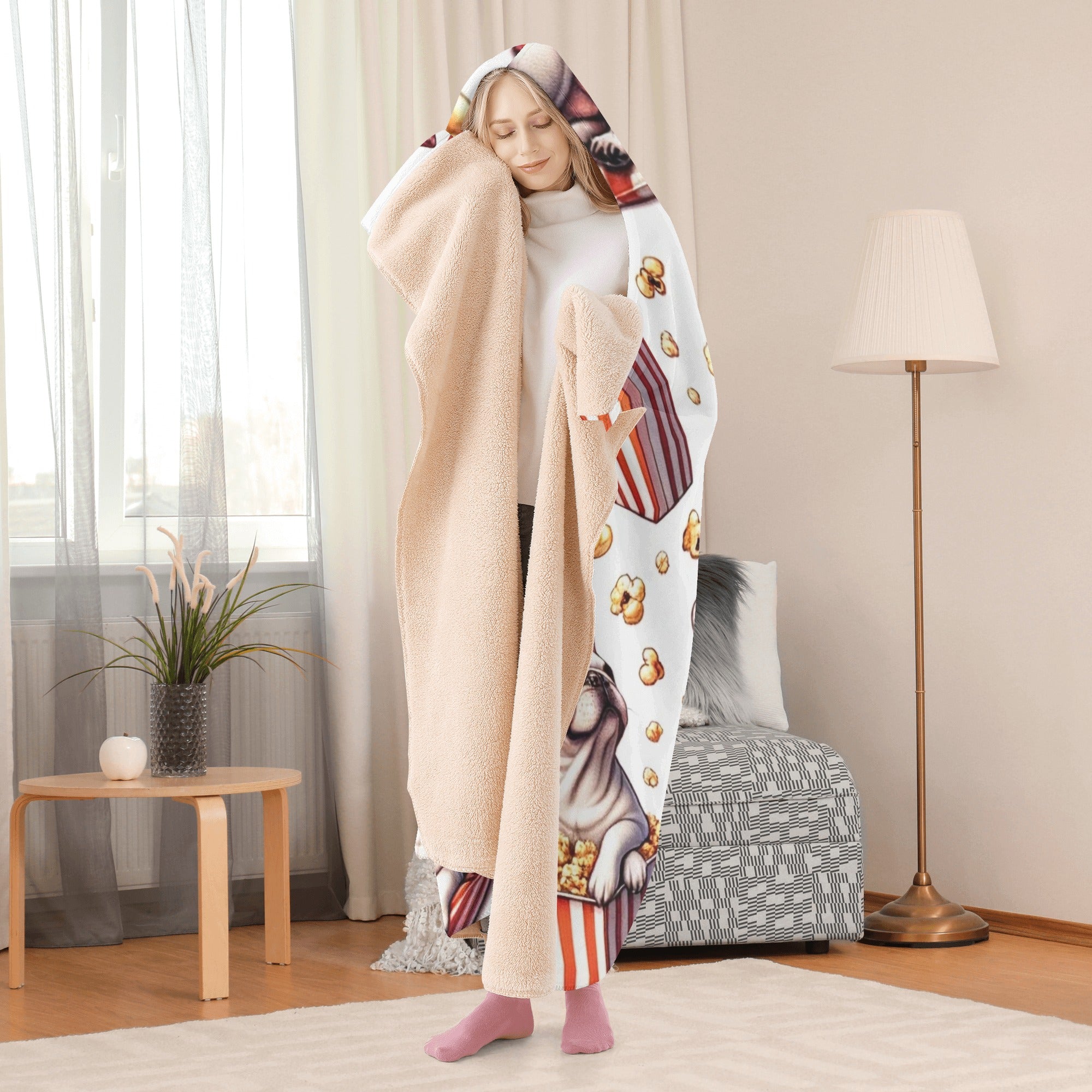 Hooded sloth online blanket