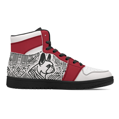 Max -  High Top Leather Sneakers