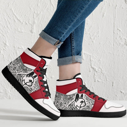 Max -  High Top Leather Sneakers