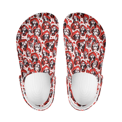 Paisley - Nursing Slip On Clogs