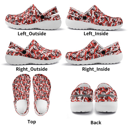 Paisley - Nursing Slip On Clogs