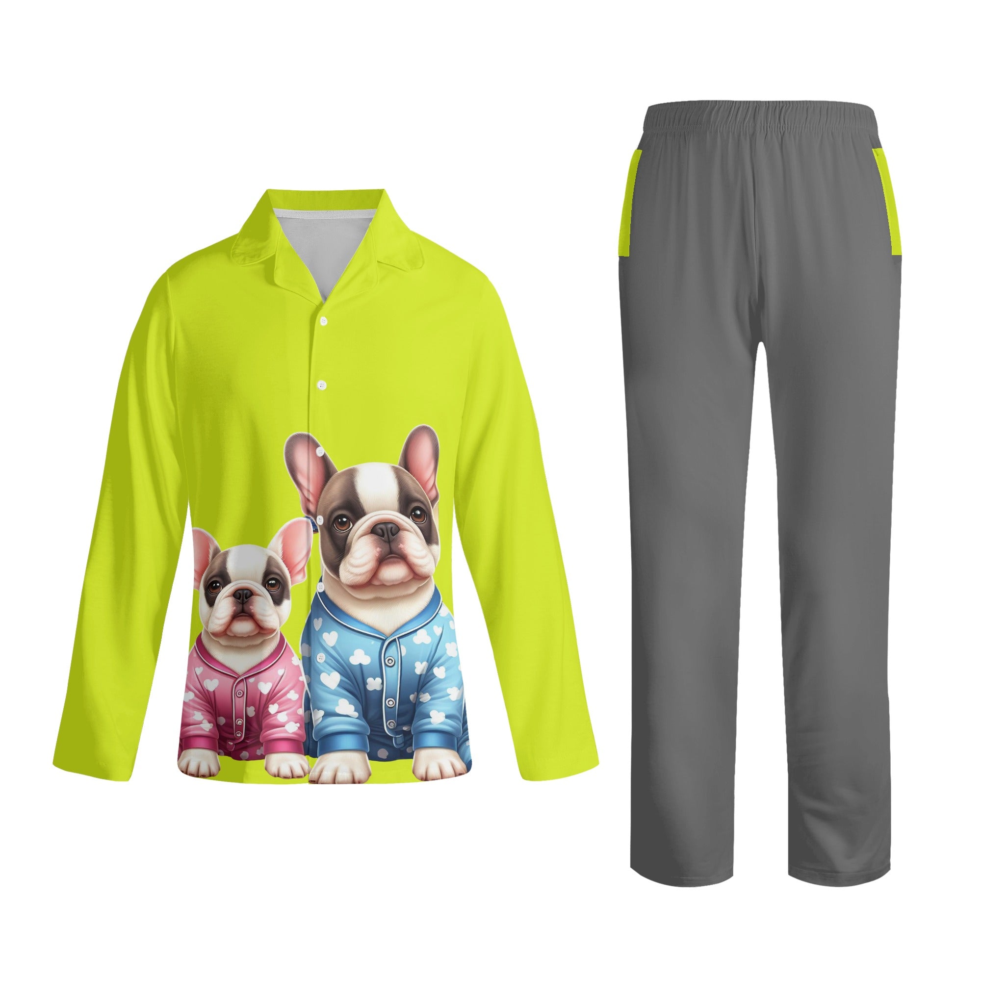 Womens french bulldog online pyjamas