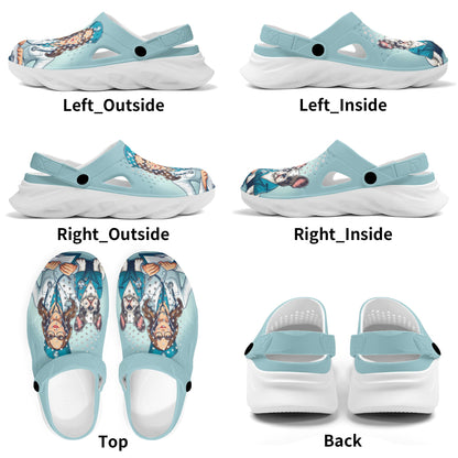 Gracie - Summer Hollow Out Clogs