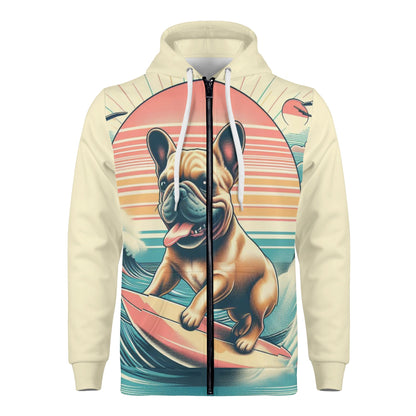 Finn - All Over Print Zip Up Hoodie