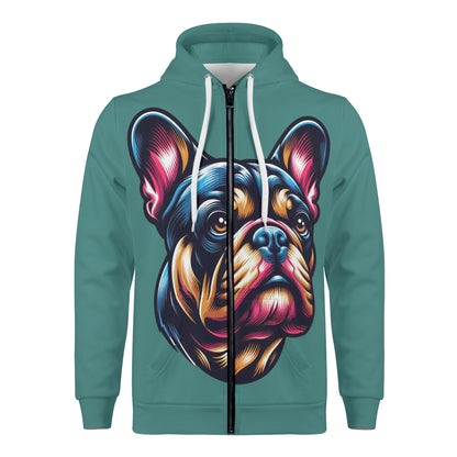 Bentley - All Over Print Zip Up Hoodie