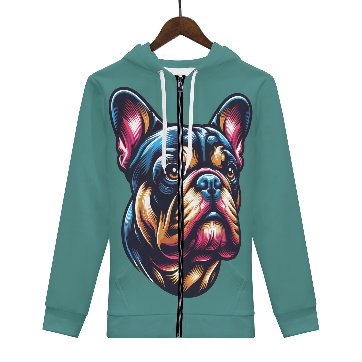 Bentley - All Over Print Zip Up Hoodie