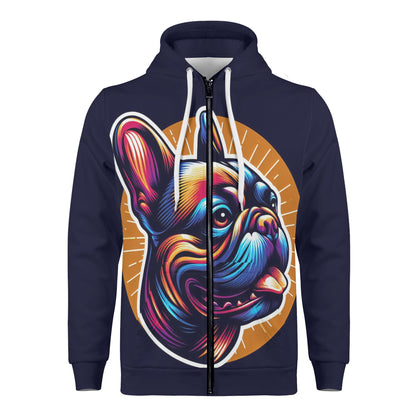 Gunther - All Over Print Zip Up Hoodie