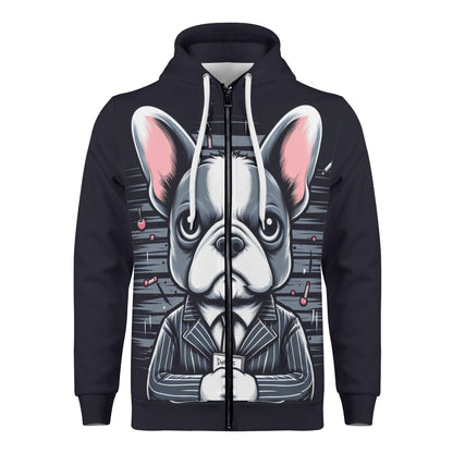 Murphey - All Over Print Zip Up Hoodie