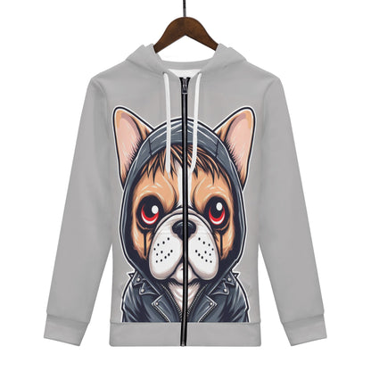 Oliver - All Over Print Zip Up Hoodie