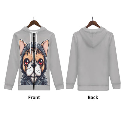 Oliver - All Over Print Zip Up Hoodie