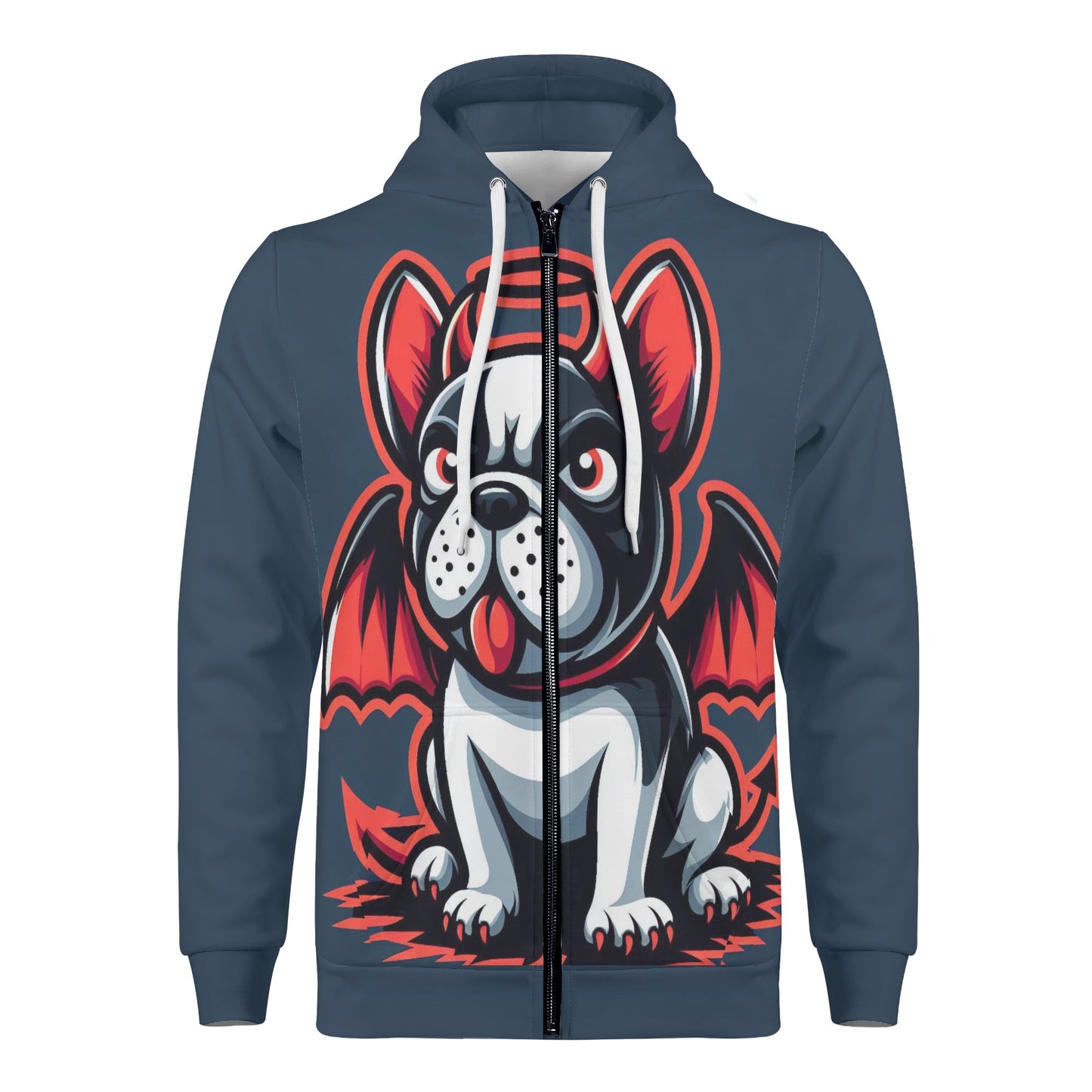 Leo - All Over Print Zip Up Hoodie