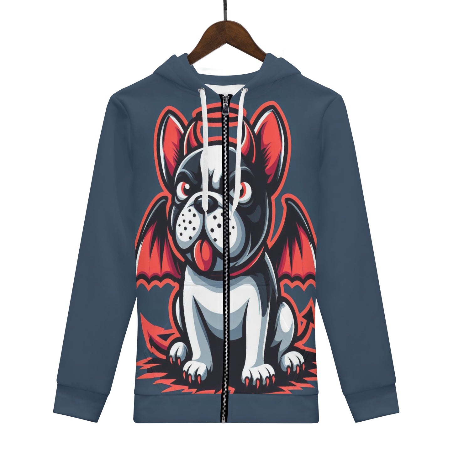 Leo - All Over Print Zip Up Hoodie