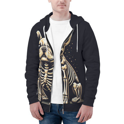 Riley - All Over Print Zip Up Hoodie