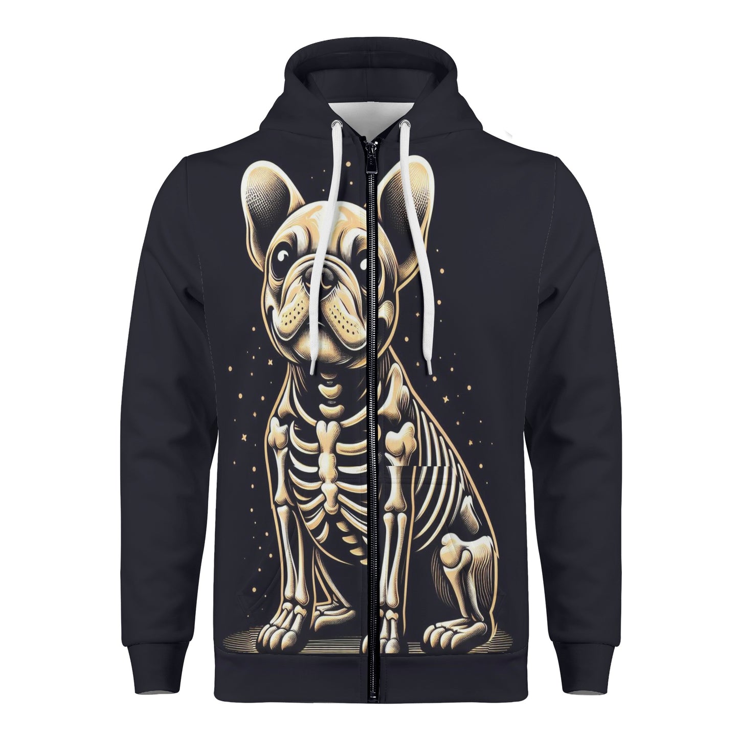 Riley - All Over Print Zip Up Hoodie