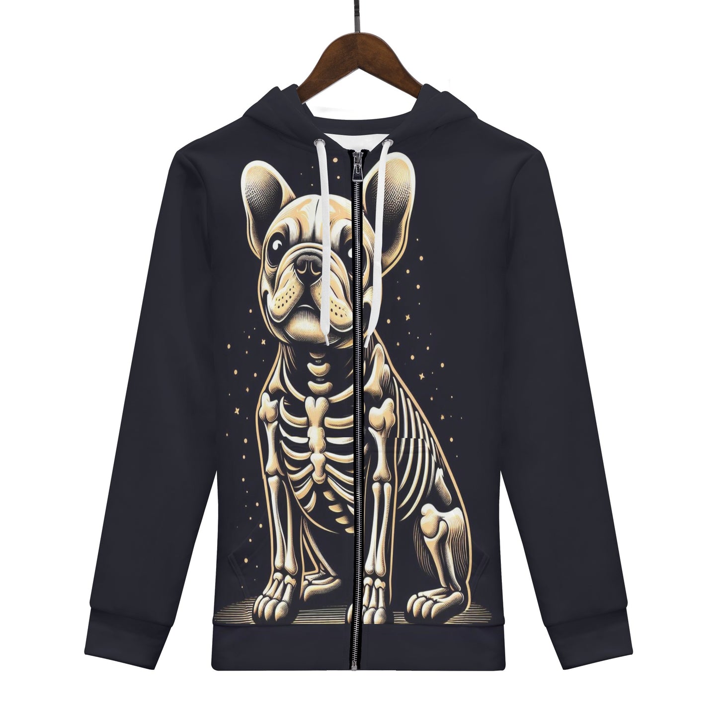 Riley - All Over Print Zip Up Hoodie