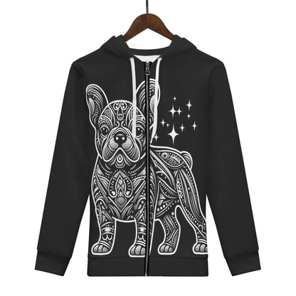 Winnie - All Over Print Zip Up Hoodie